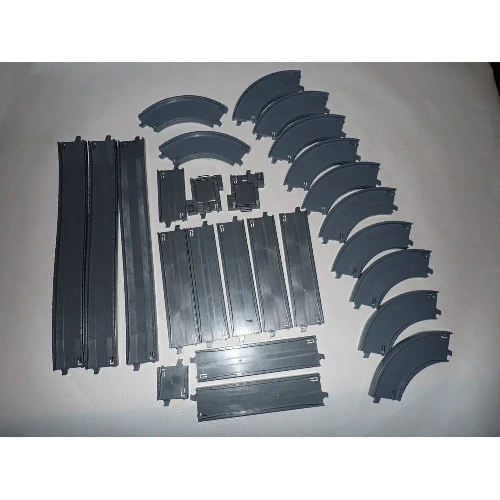 Thomas Trackmaster TOMY Gray Road Track Lot Of 26 Rail Plarail 1993-2004